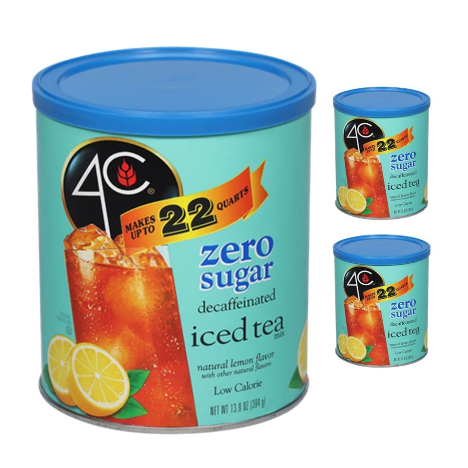 4C Light powdered drink mix canister pack for easy family refills and pitcher-ready servings.