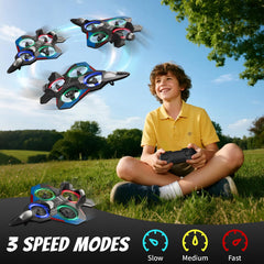 4DRC RC Plane durable-epp-foam highlights lightweight resilience after drops