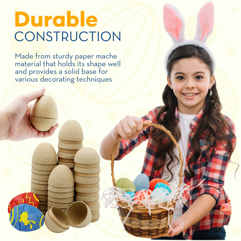 4E's Novelty durable and lightweight craft eggs for creative work
