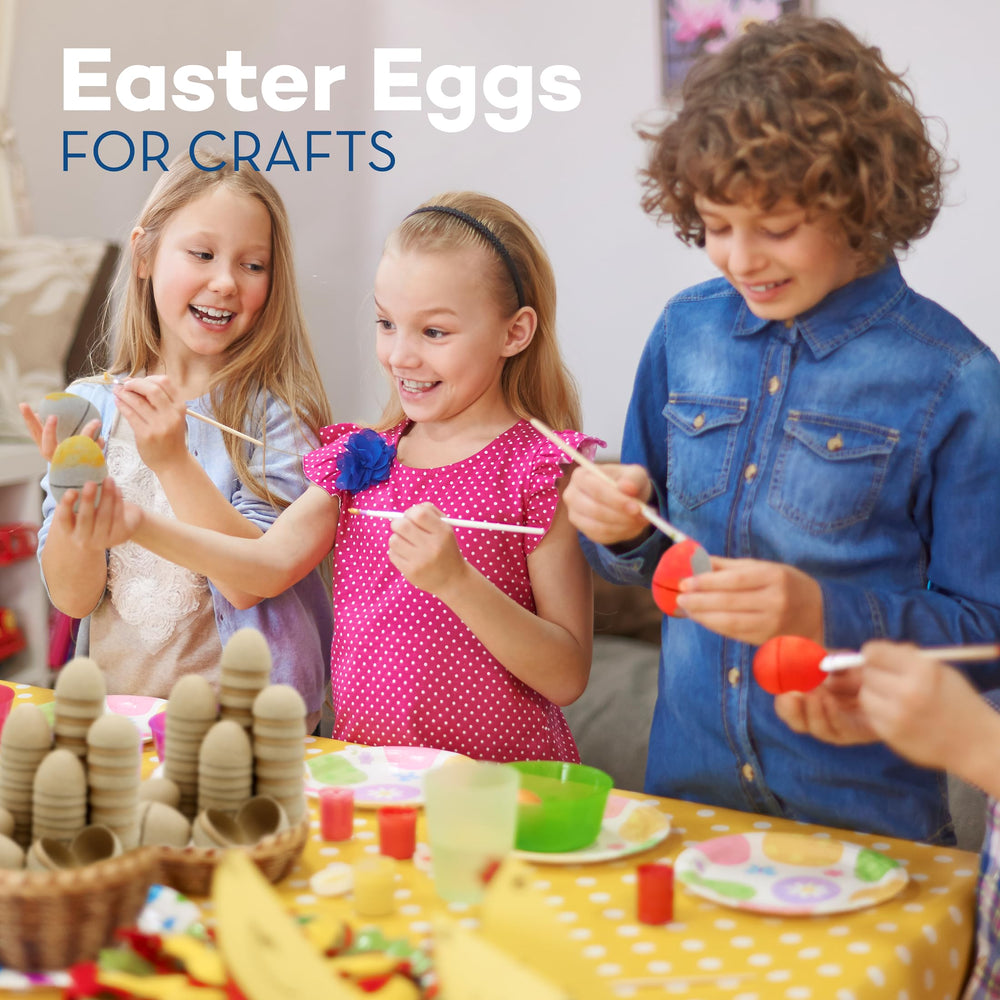 4E's Novelty versatile eggs for glitter, markers, and fabric accents