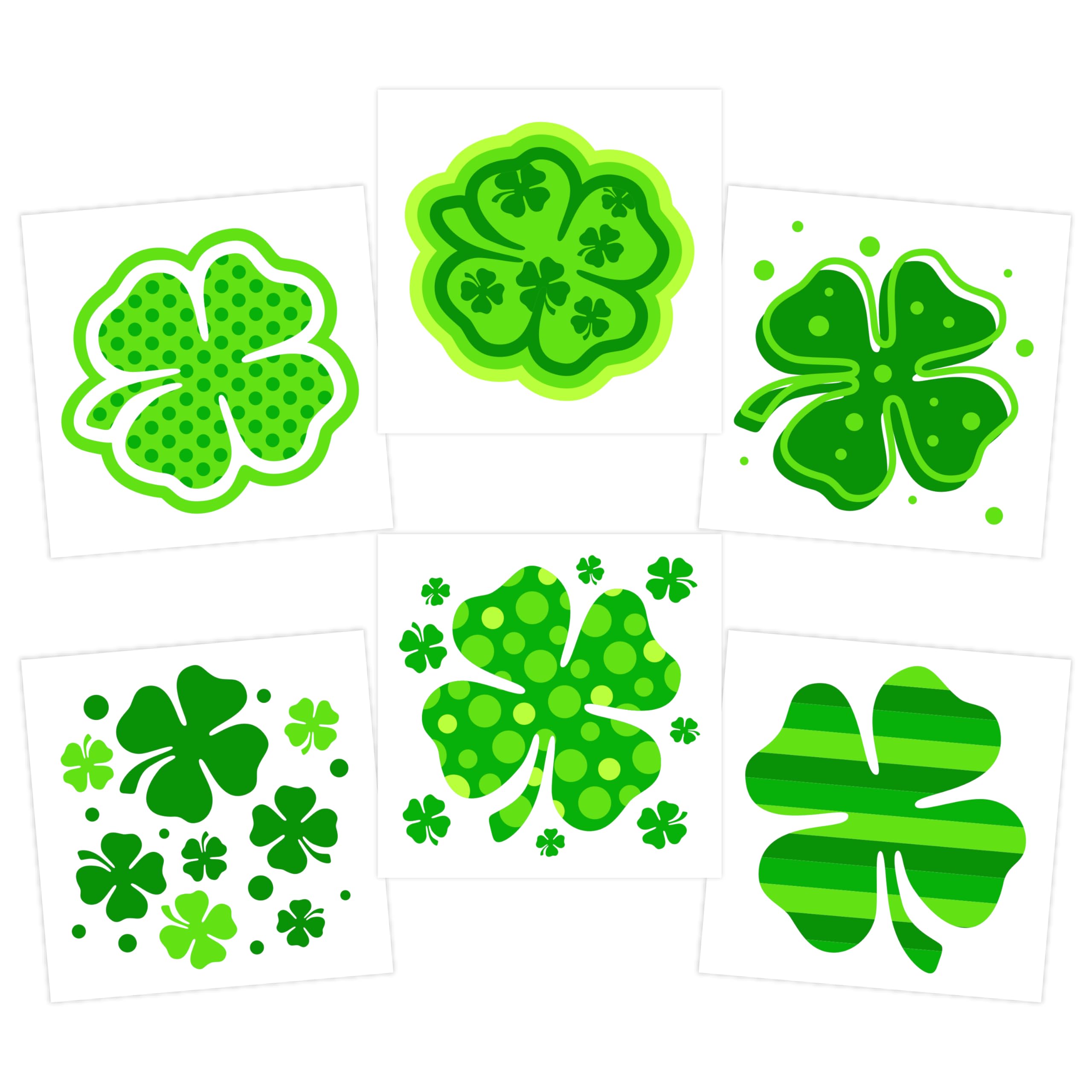 4E's Novelty shamrock tattoos offer easy removal after celebrations