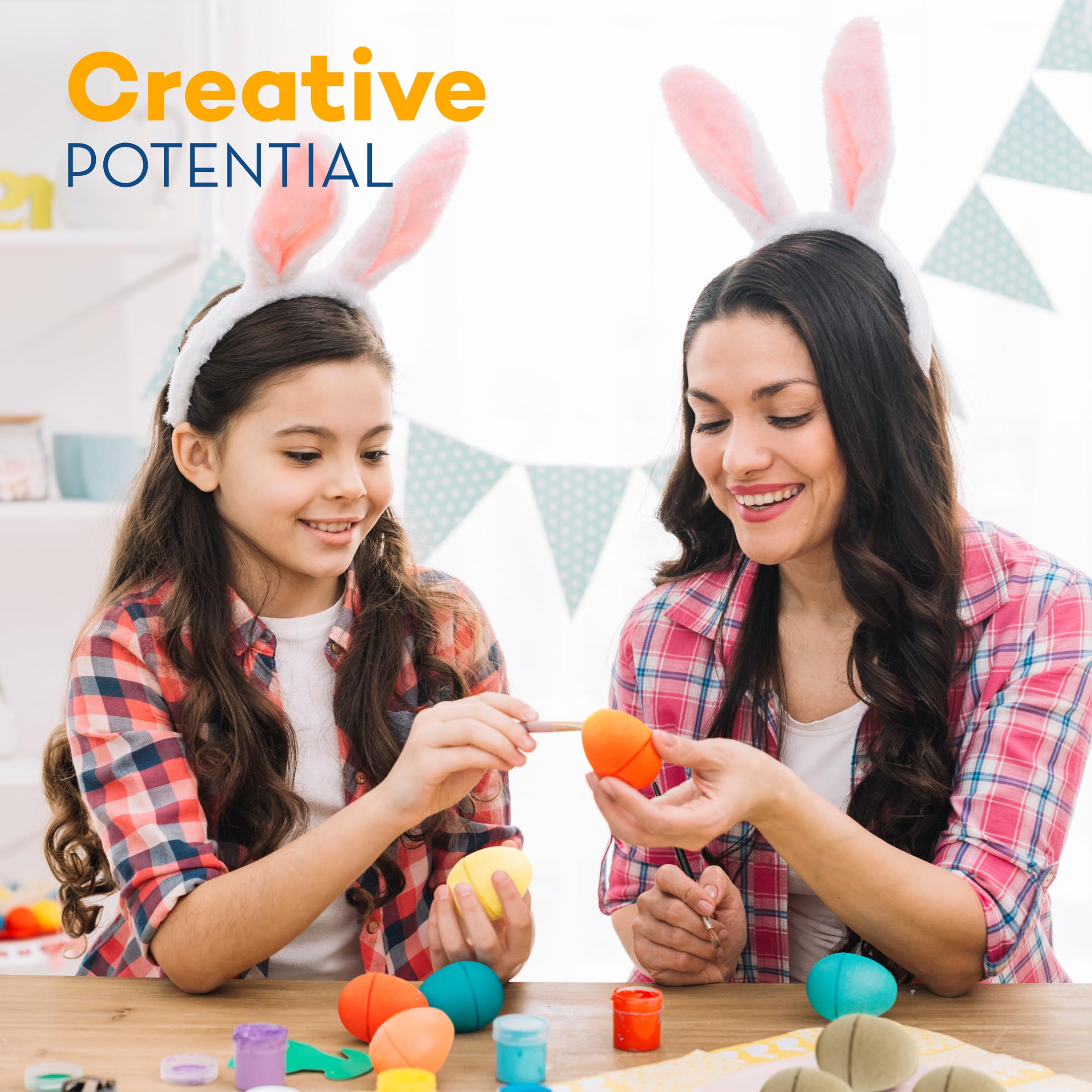 4E's Novelty fillable Easter eggs perfect for hidden treats