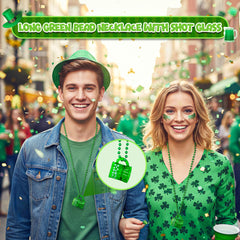4E's Novelty mini beer mug bead necklace for festive wear.