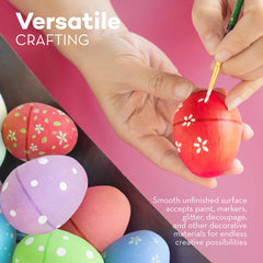 4E's Novelty eggs with a smooth surface ideal for detailed art