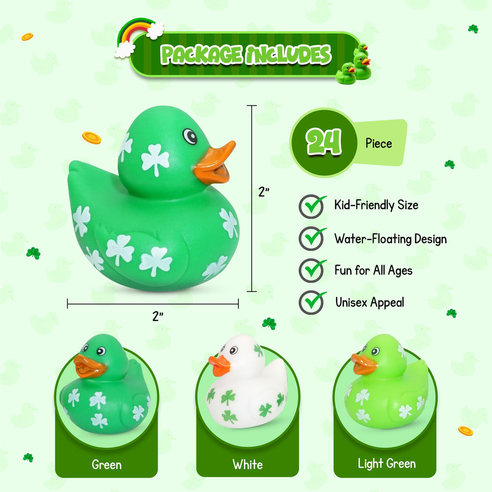4E's Novelty St Patrick's Day duck for jeep ducking fun