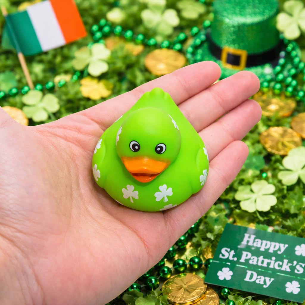 4E's Novelty St Patrick's Day duck for toddler playtime