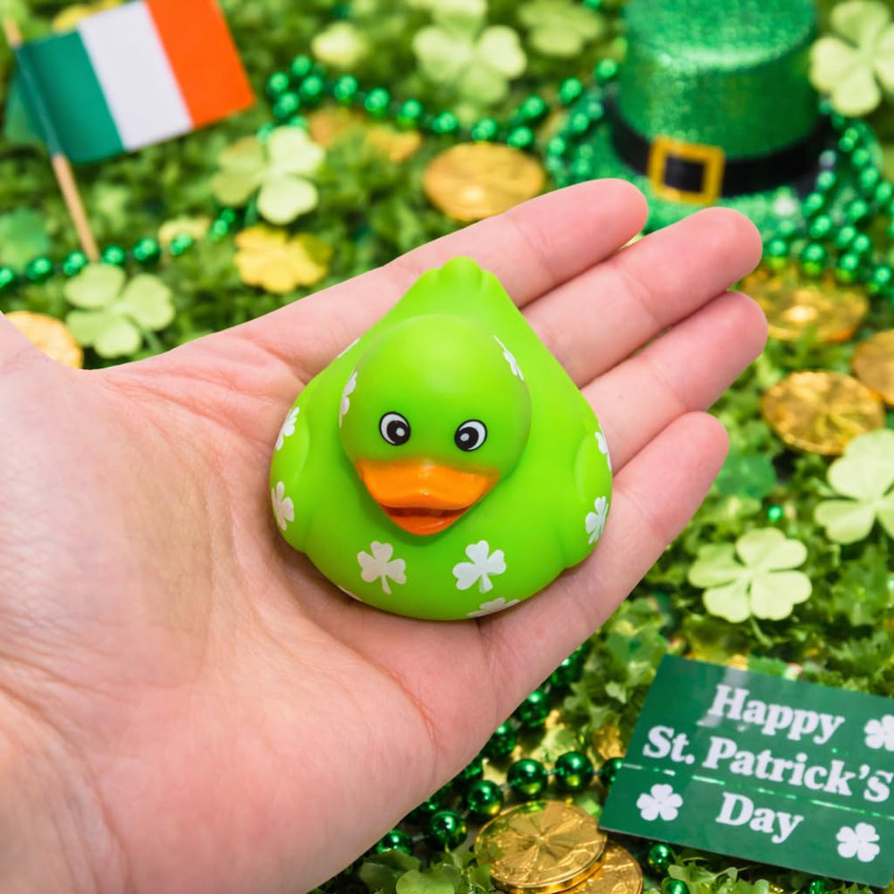 4E's Novelty St Patrick's Day duck for toddler playtime
