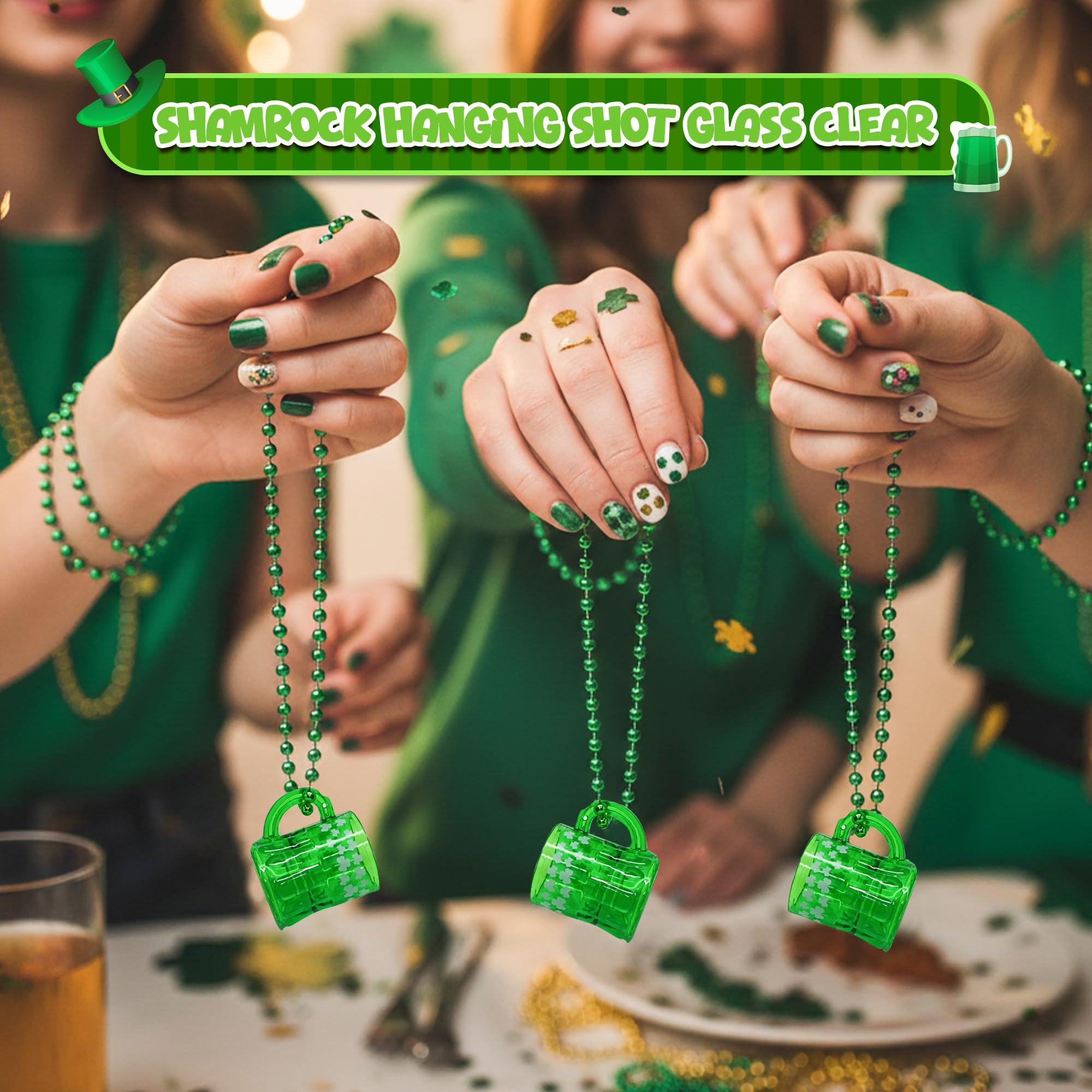 4E's Novelty St Patrick's Day parade accessories for adults.
