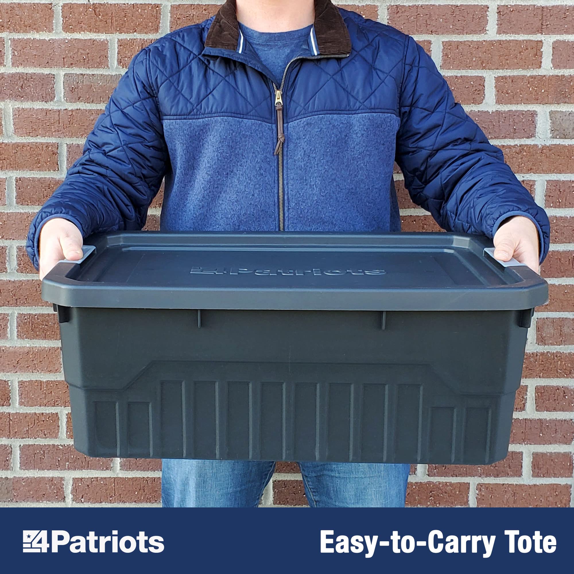 4Patriots 15-minute prep visual focus, quick emergency meals.