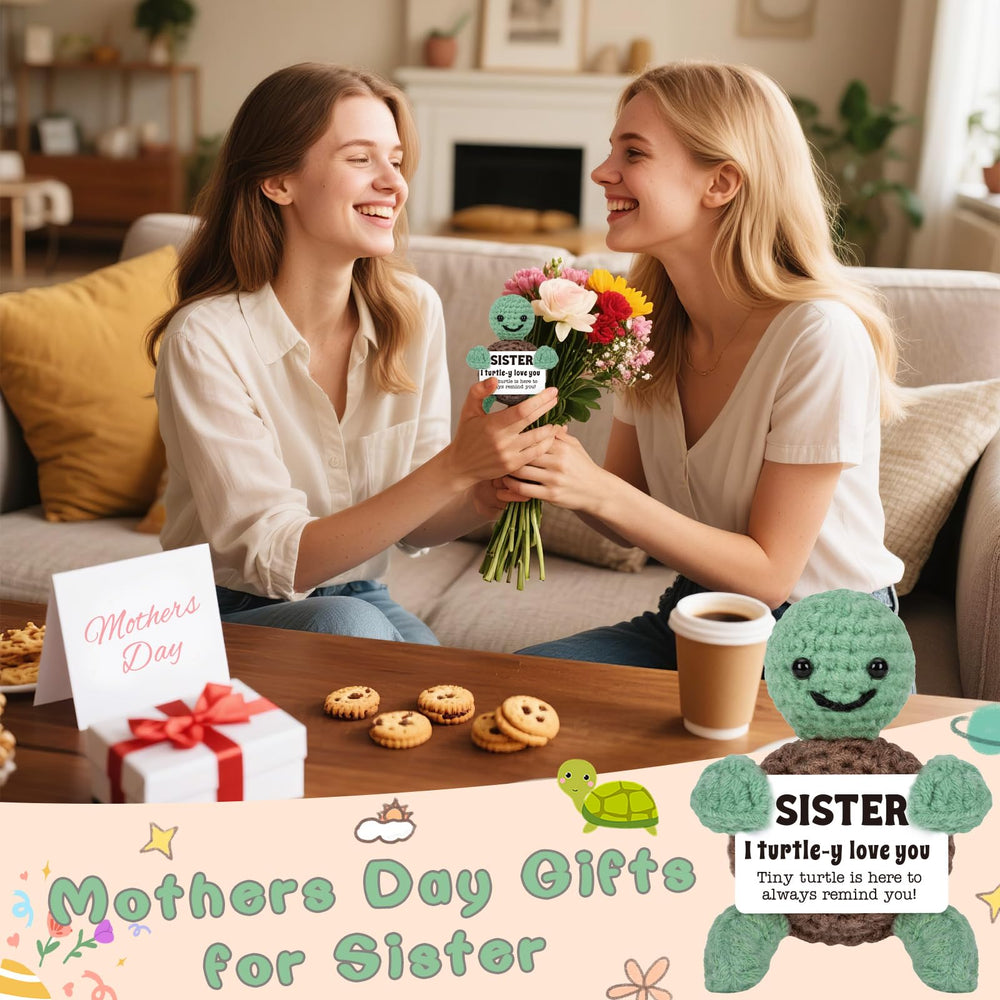 4THFARMES mini funny turtle Mother's Day display