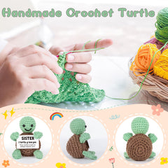 4THFARMES mini funny turtle pocket-size companion perfect for on-the-go