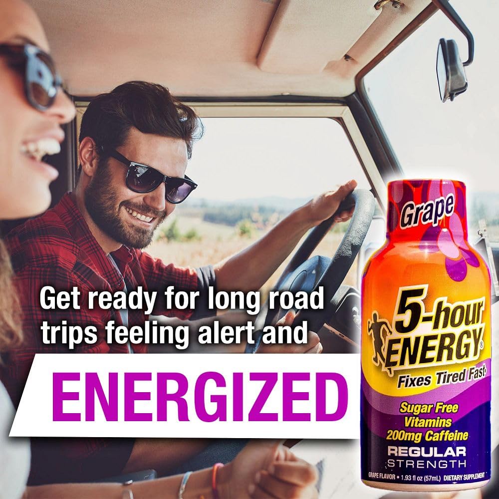 5-hour ENERGY bottle in gym bag, easy pre-workout energizer
