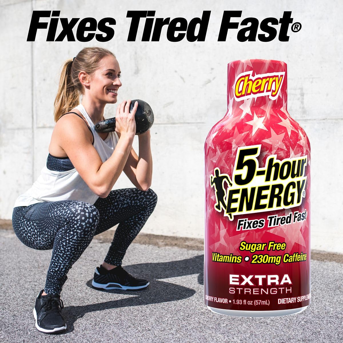 Pour shot highlights sugar-free caffeine for quick, flavorful energy