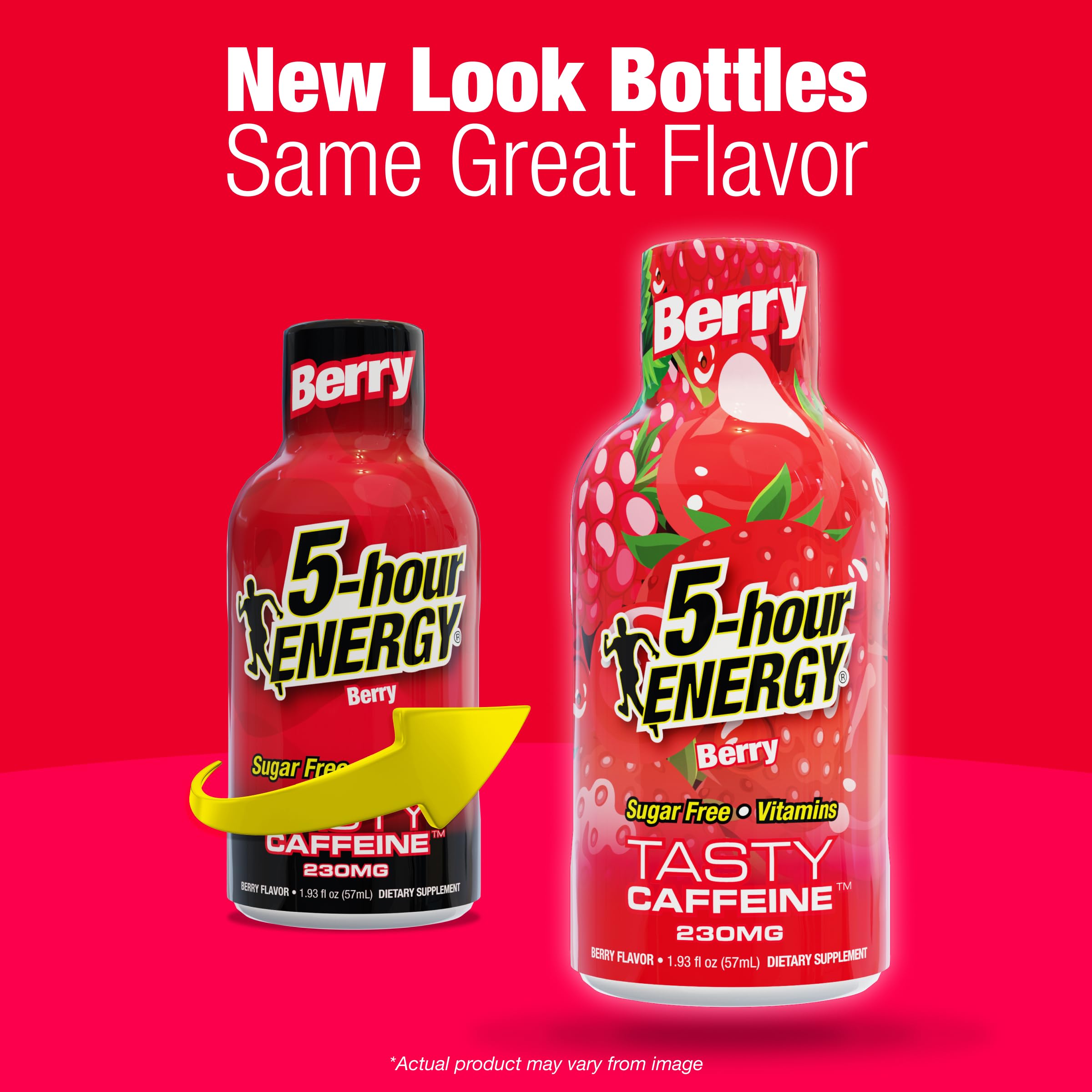 5-hour ENERGY Shots Extra Strength Berry packaging box, compact travel-ready design.