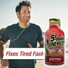 5-hour ENERGY Watermelon shot pack of 20 bottles for travel.