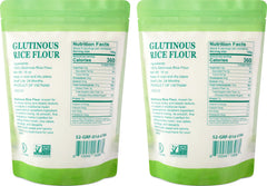 Close-up of fine powder, showing smooth texture for delicate batters