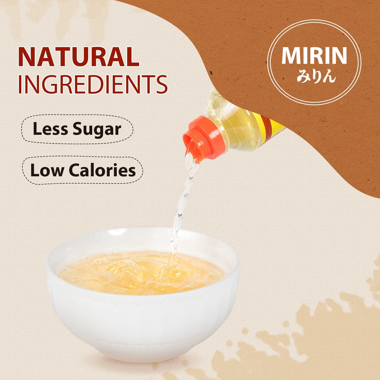 52USA Mirin marinade-glaze view shows glossy finish on proteins.