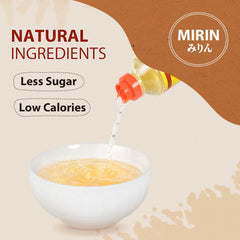 52USA Mirin marinade-glaze view shows glossy finish on proteins.