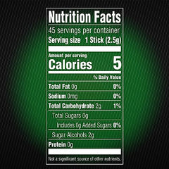 5 Gum Spearmint Rain bulk pack side view highlighting compact, sugar-free gum for travel.