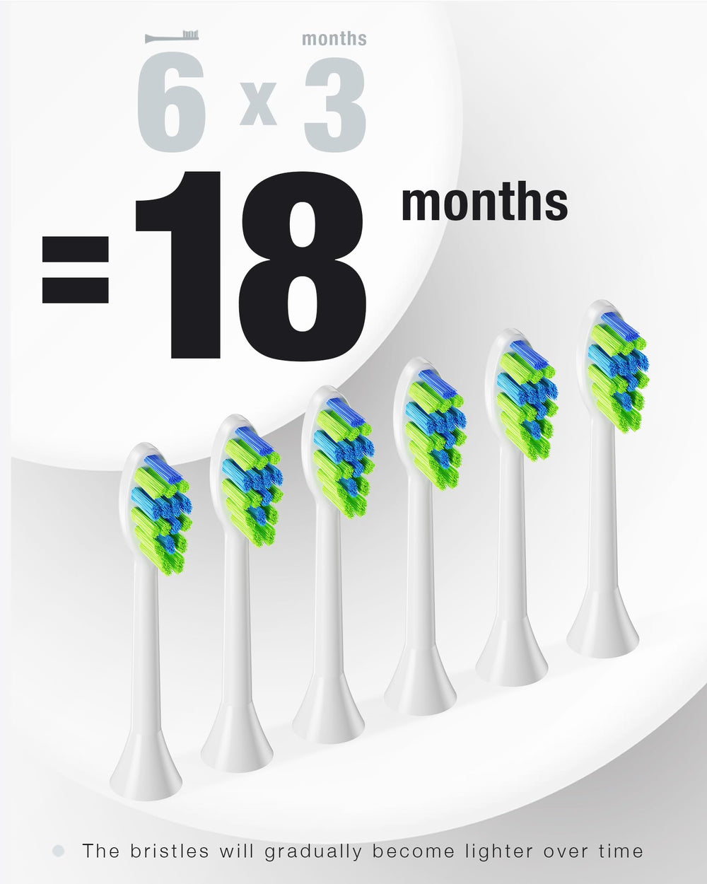 7AM2M Sonic Toothbrush Peacock Green wireless charging dock for quick top ups