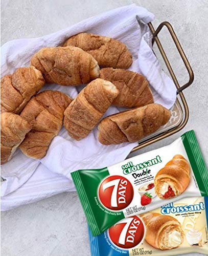 Catering or school lunch use with 7 Days croissants.