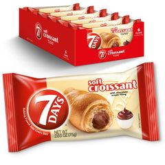 7 Days soft chocolate croissant pack6 ready for quick breakfast on the go