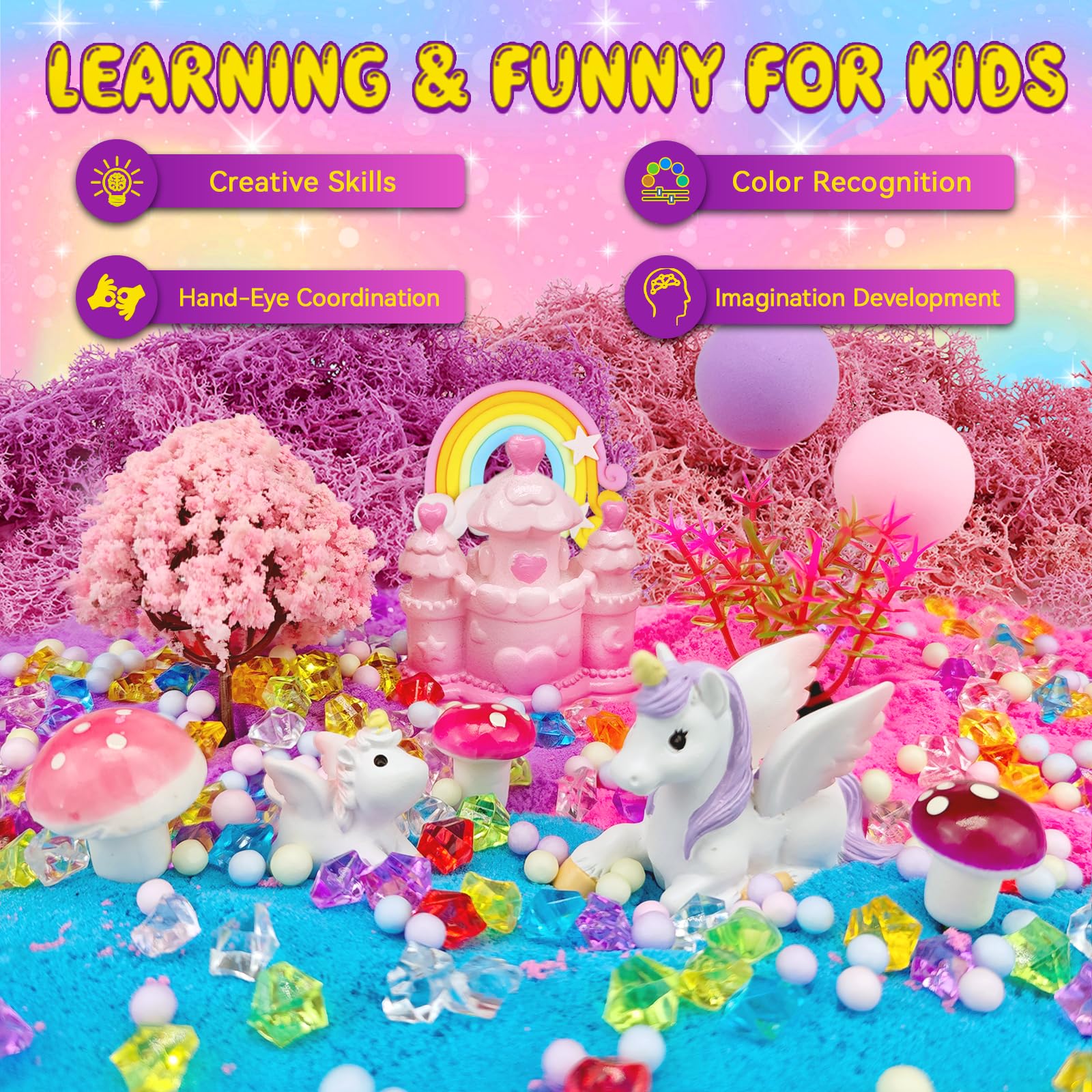7july Unicorn Terrarium Kit ideal gift for girl's birthday