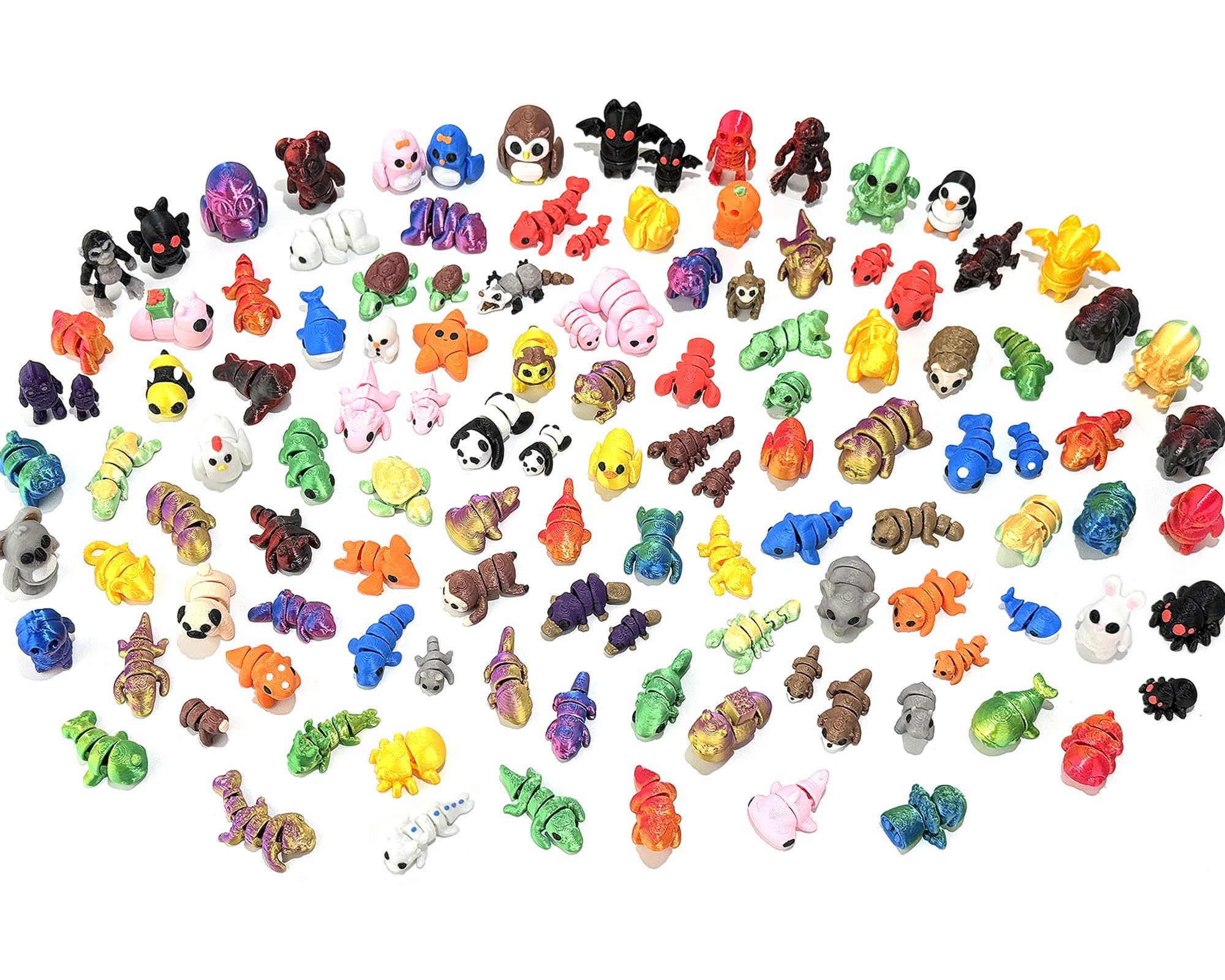 Gift-ready mini animal figurines set, perfect for gifting
