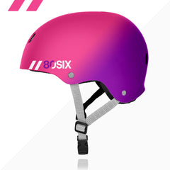80SIX multisport helmet side view showing secure fit for biking, skating, and scooters