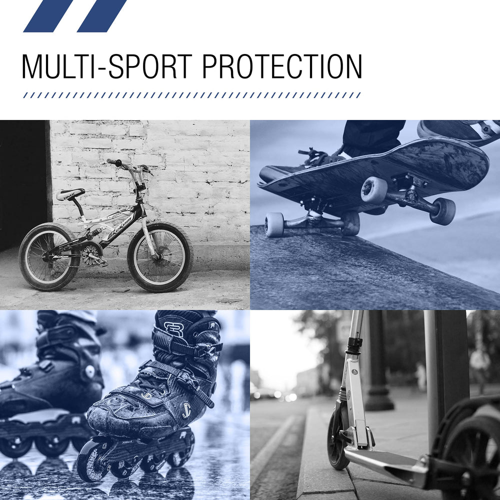 80Six multisport helmet three-size options for growing riders.