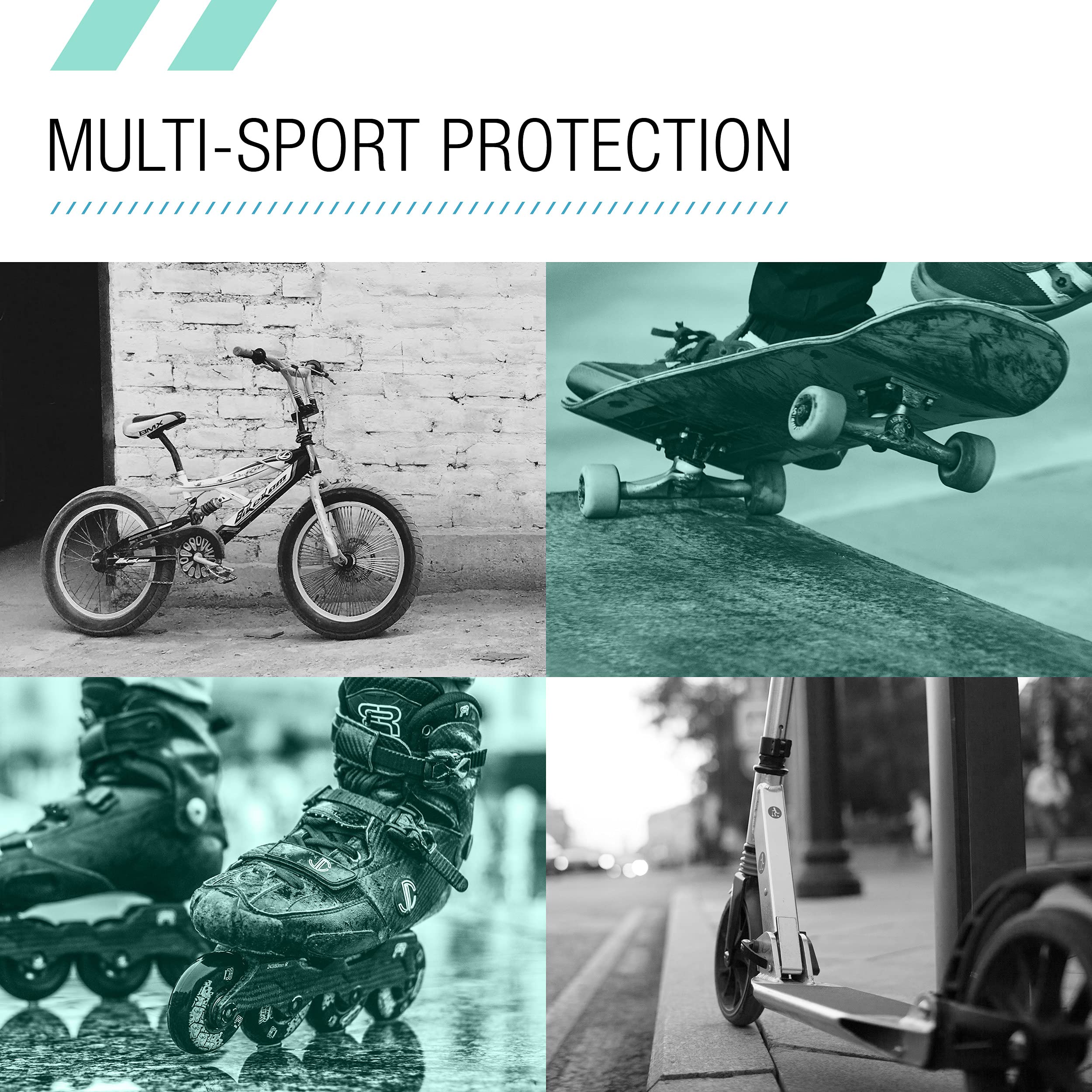 80Six multisport helmet strap detail with quick-release buckle