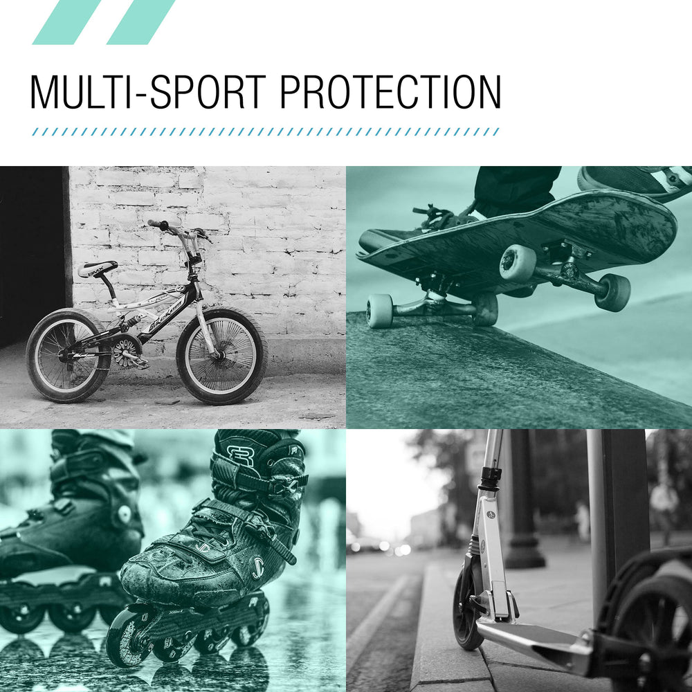 80Six multisport helmet strap detail with quick-release buckle