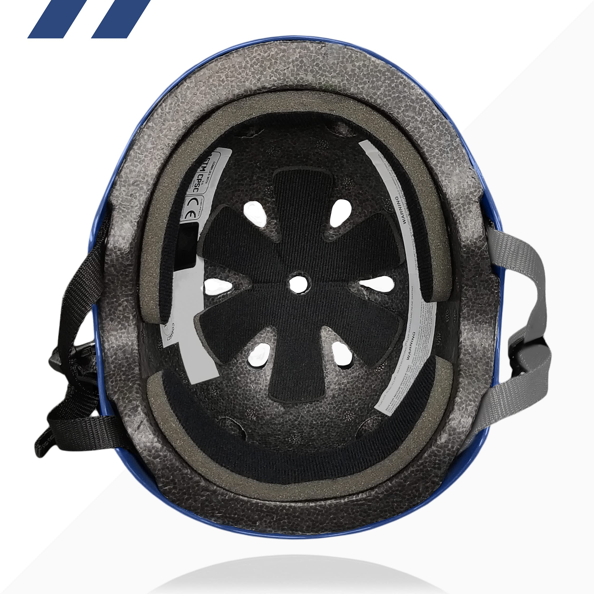 80Six multisport helmet vents for cooling during activity.