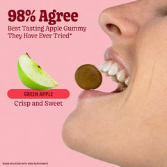 8Greens family enjoying gummies as a convenient wellness snack.