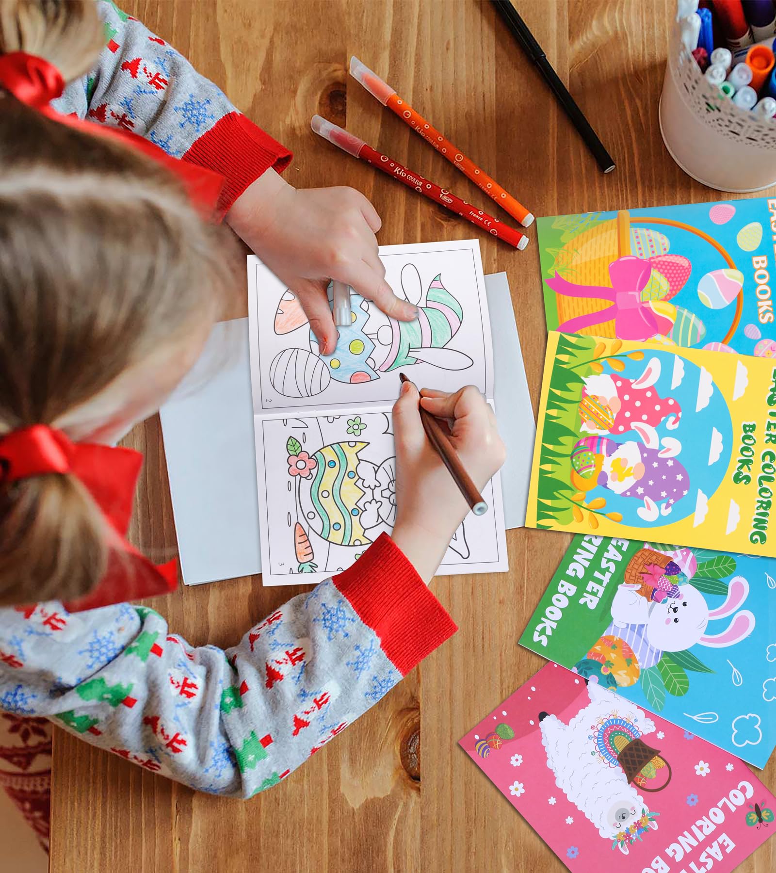 90shine Easter coloring books dinosaur designs spark playful imagination.