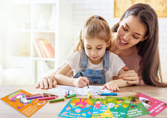90shine Easter coloring books inside pages offer varied designs for little artists.