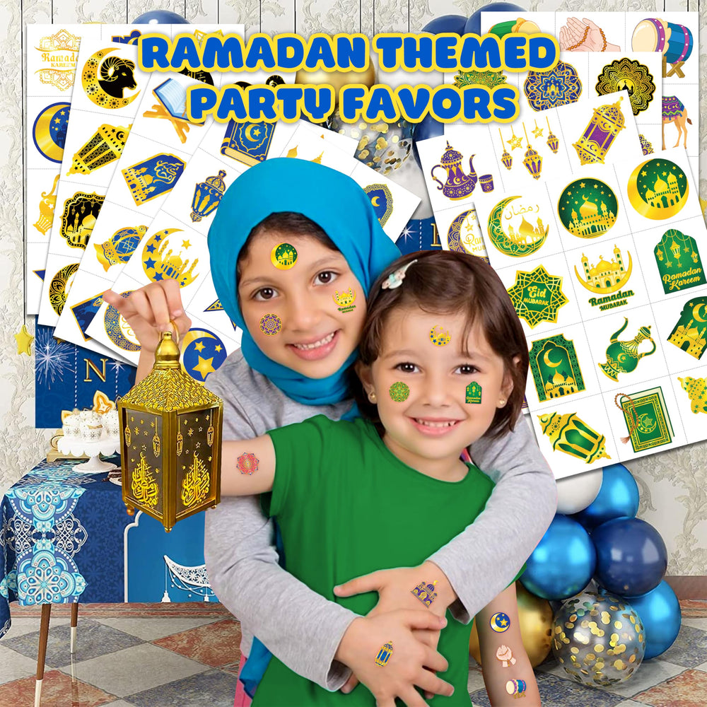 91TATTOOS happy ramadan designs assortment ideal for themed celebrations