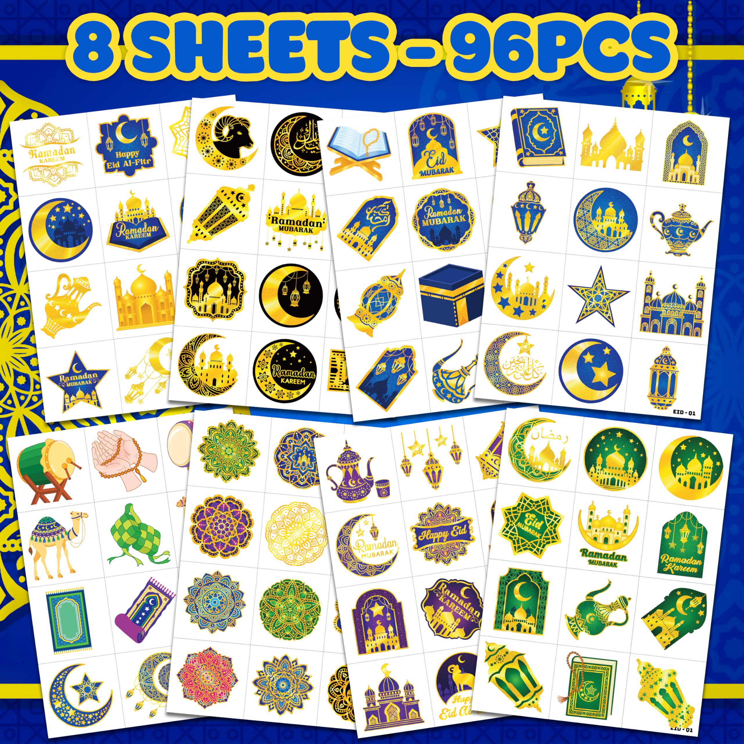 91TATTOOS pre-cut tattoos 6.3x4.7in sheets enable quick application