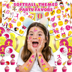 91TATTOOS softball tattoos designs spark kids' creativity at celebrations