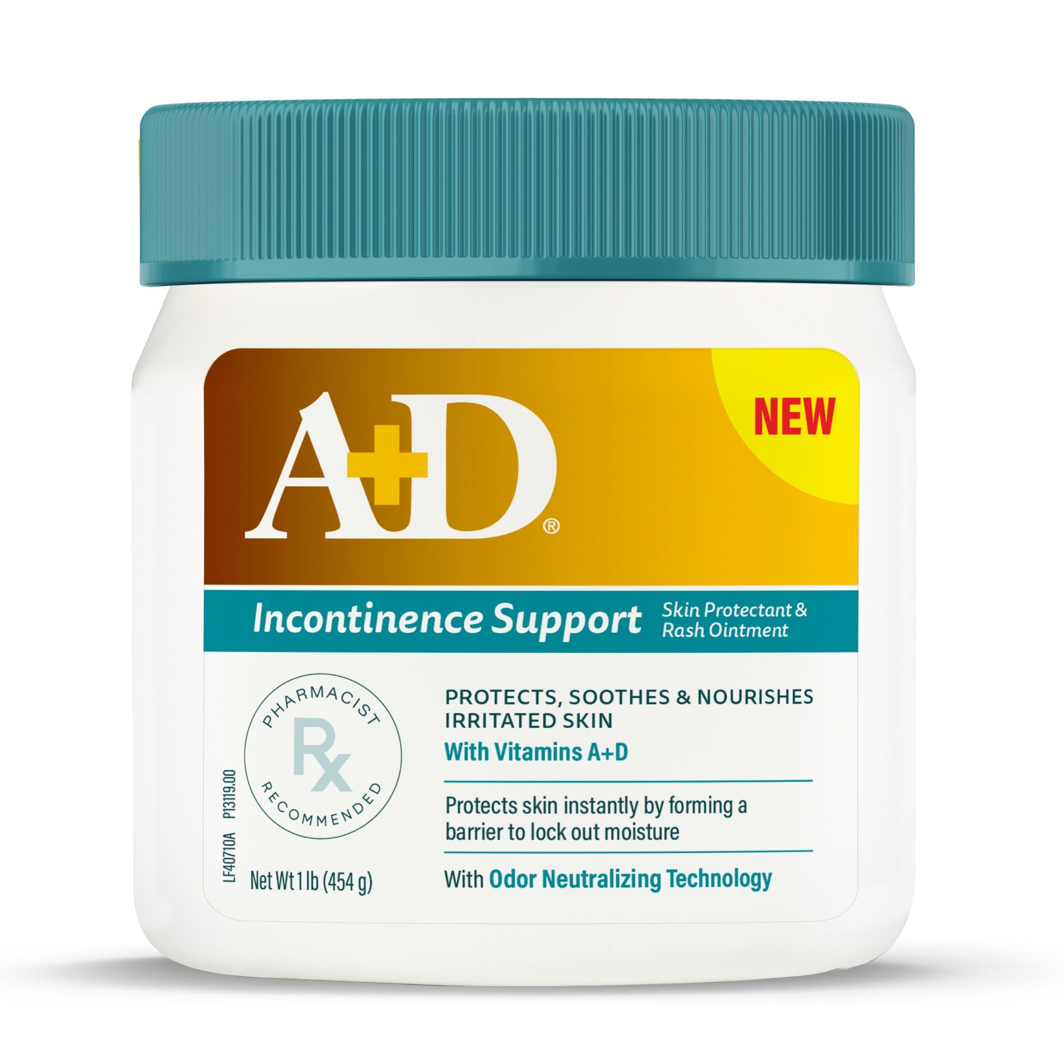 A+D Incontinence ointment bottle showing barrier protection on skin