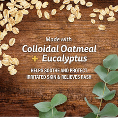 A+D Medicated Rash Ointment colloidal oatmeal soothes irritated skin.