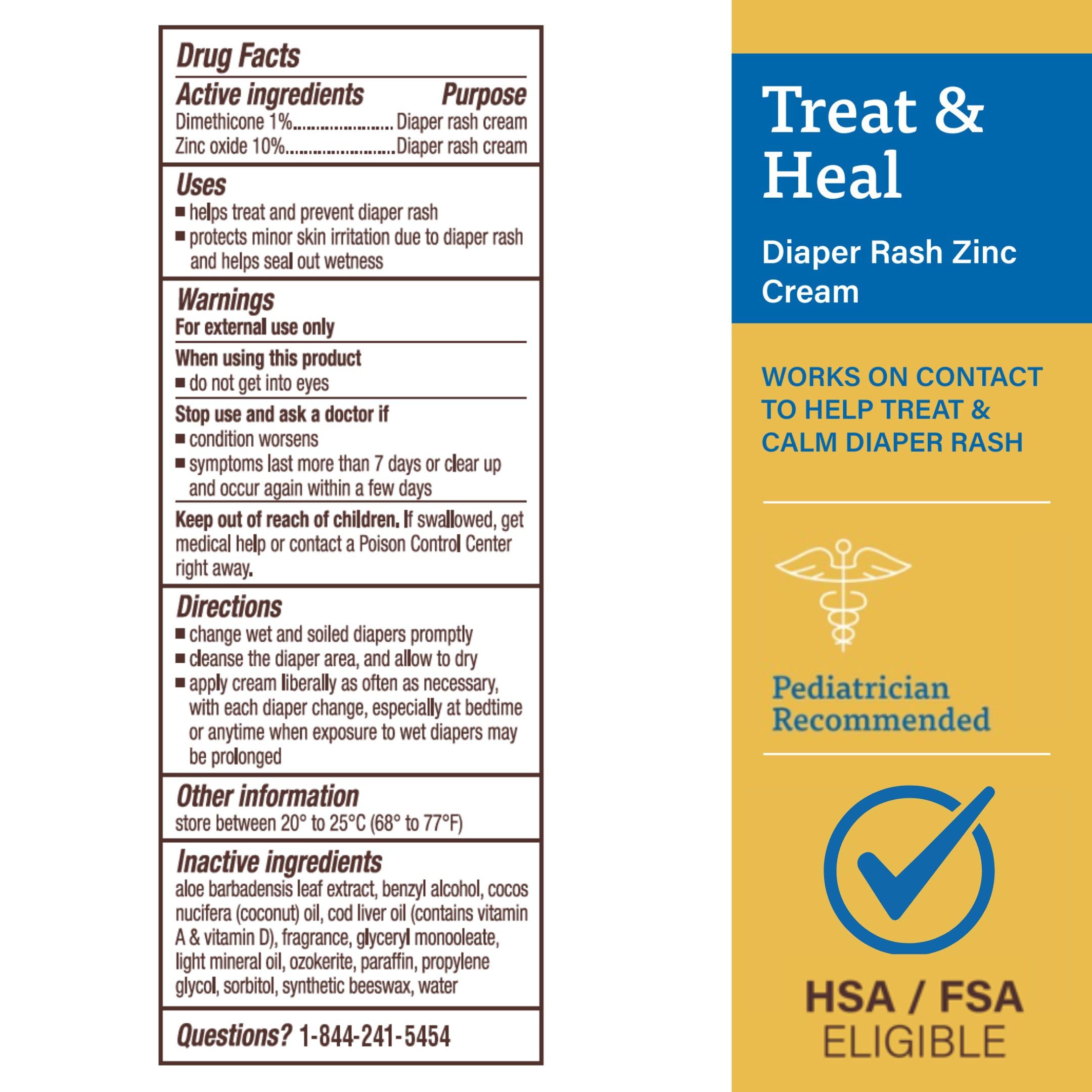 A+D Treat + Heal texture swatch shows smooth, non-greasy formula