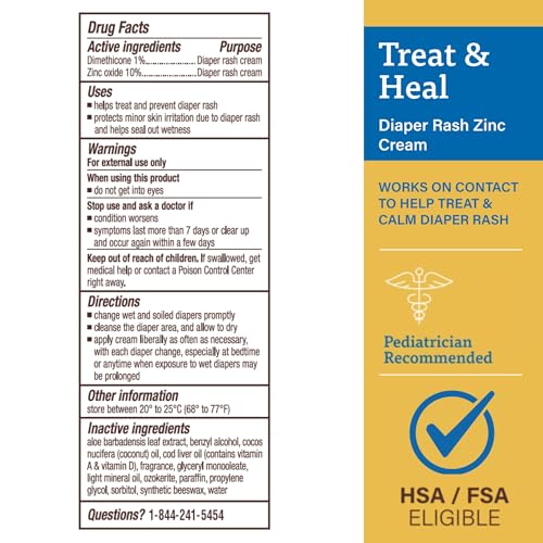 A+D diaper rash cream tube ready for gentle, even application on tender bottoms