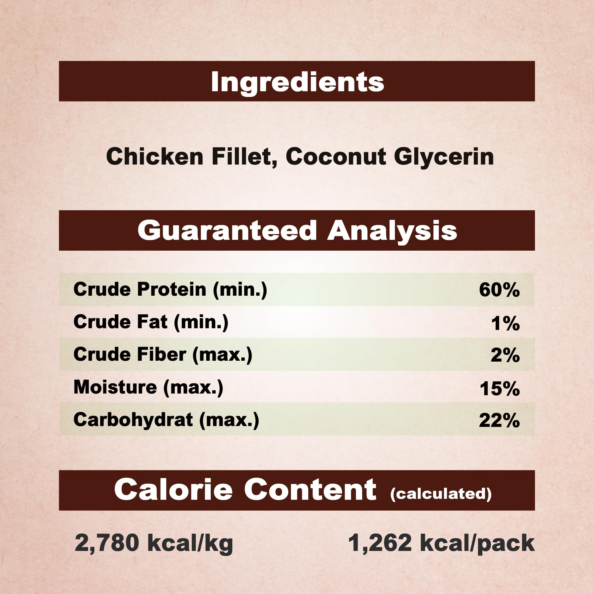 Jerky poulet arôme savoureux A Freschi srl, snack gourmand et sain.