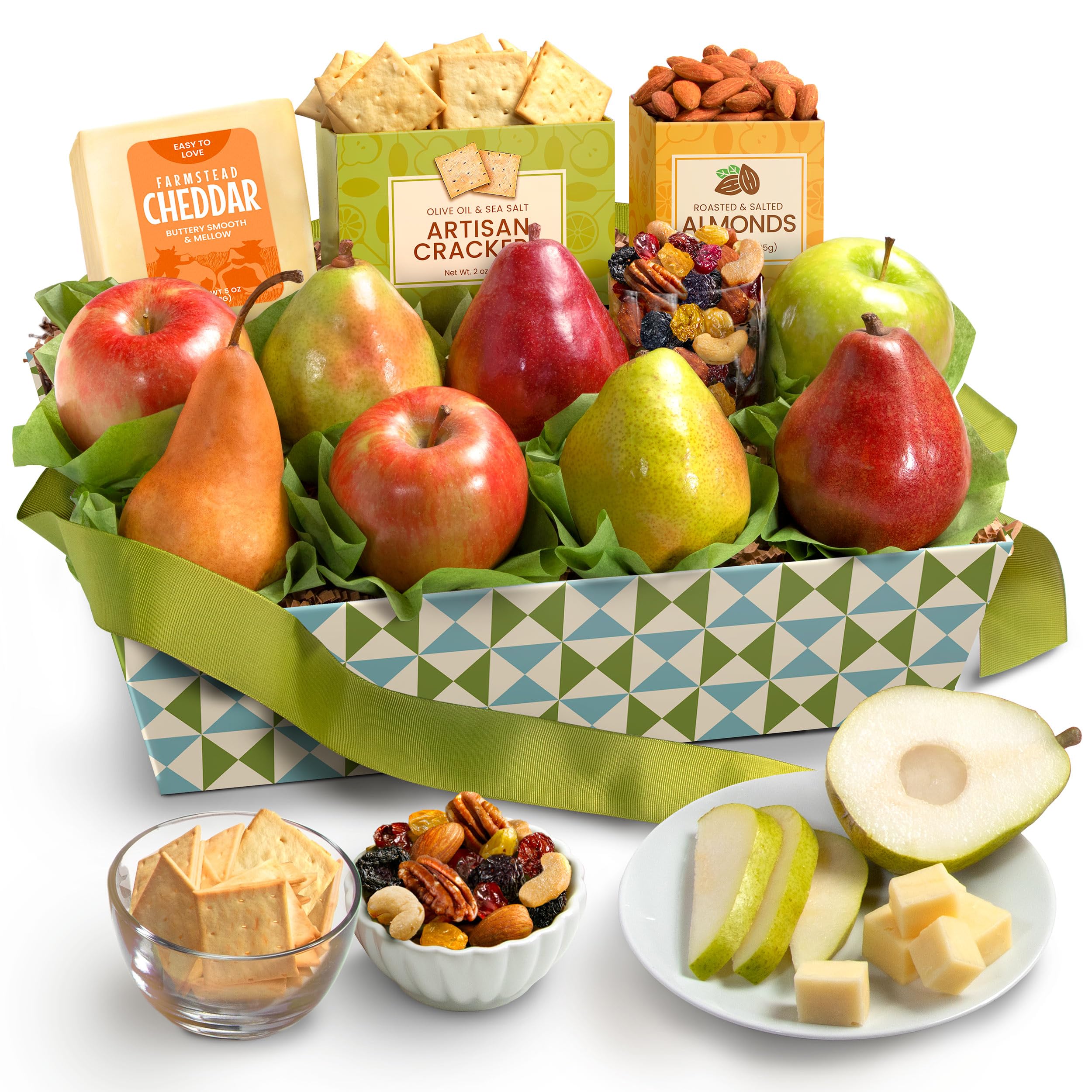 A Gift Inside Green Label Gouda adds creamy, balanced flavor to the selection