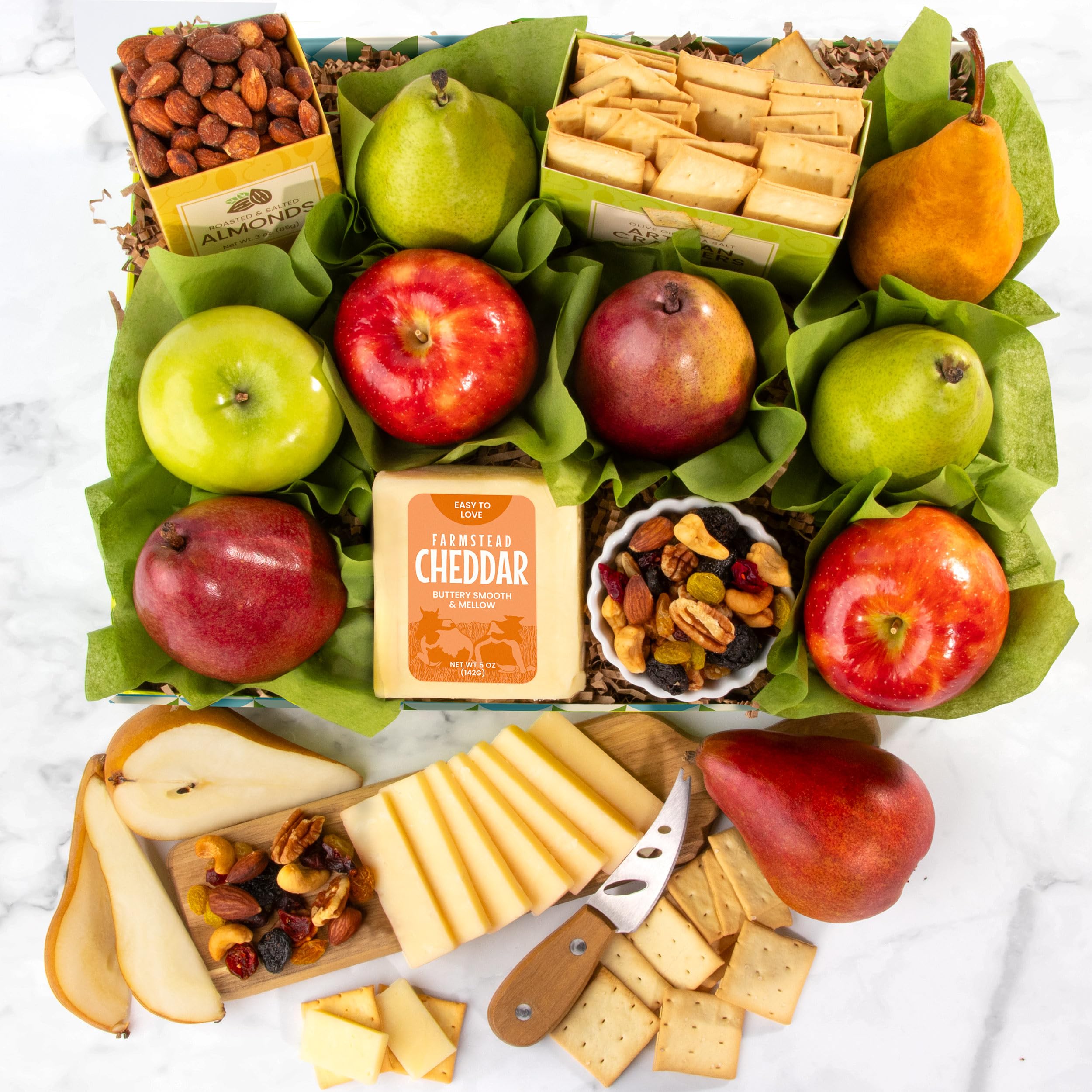A Gift Inside keepsake printed tray enhances gift presentation