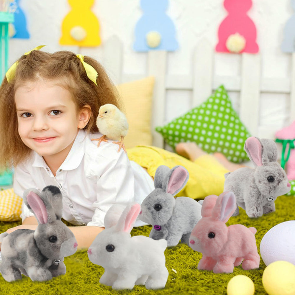 A-SZCXTOP Easter plush designed for safe, battery-operated at-home play.