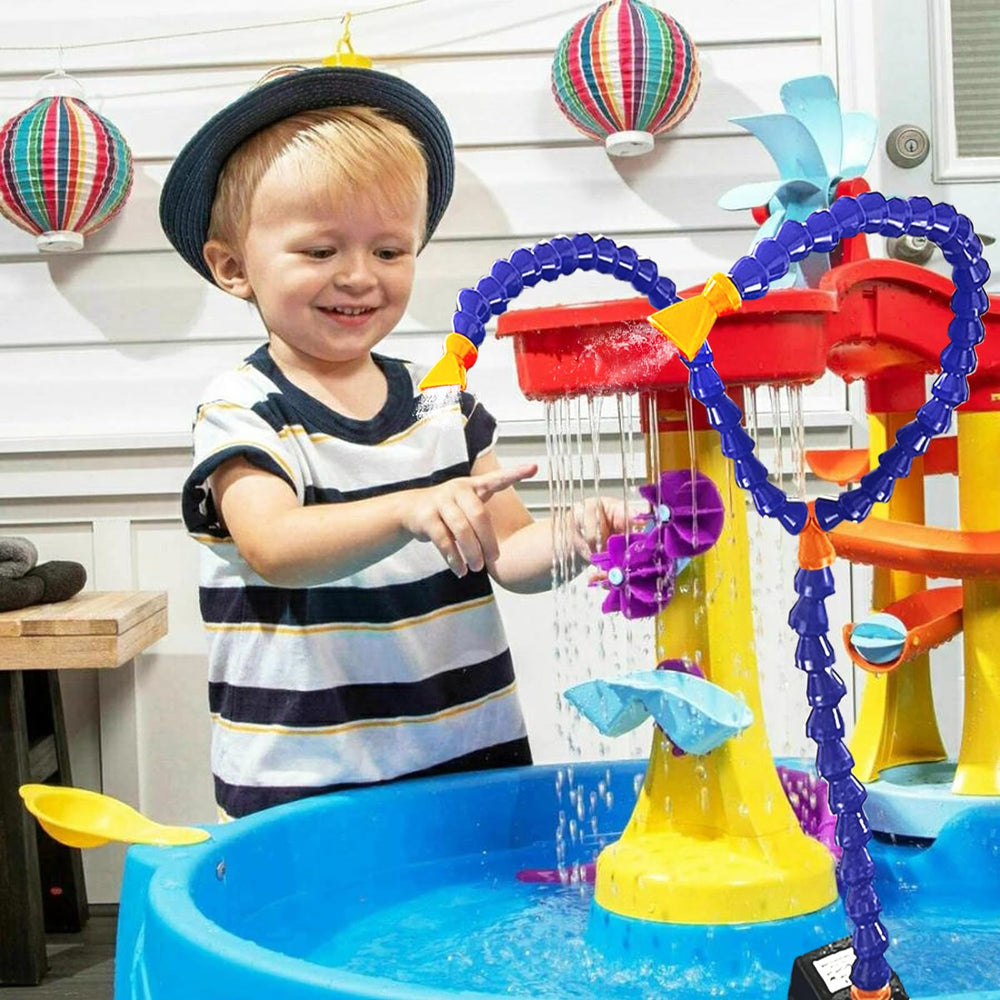 Aacabo water table pump makes outdoor play more fun