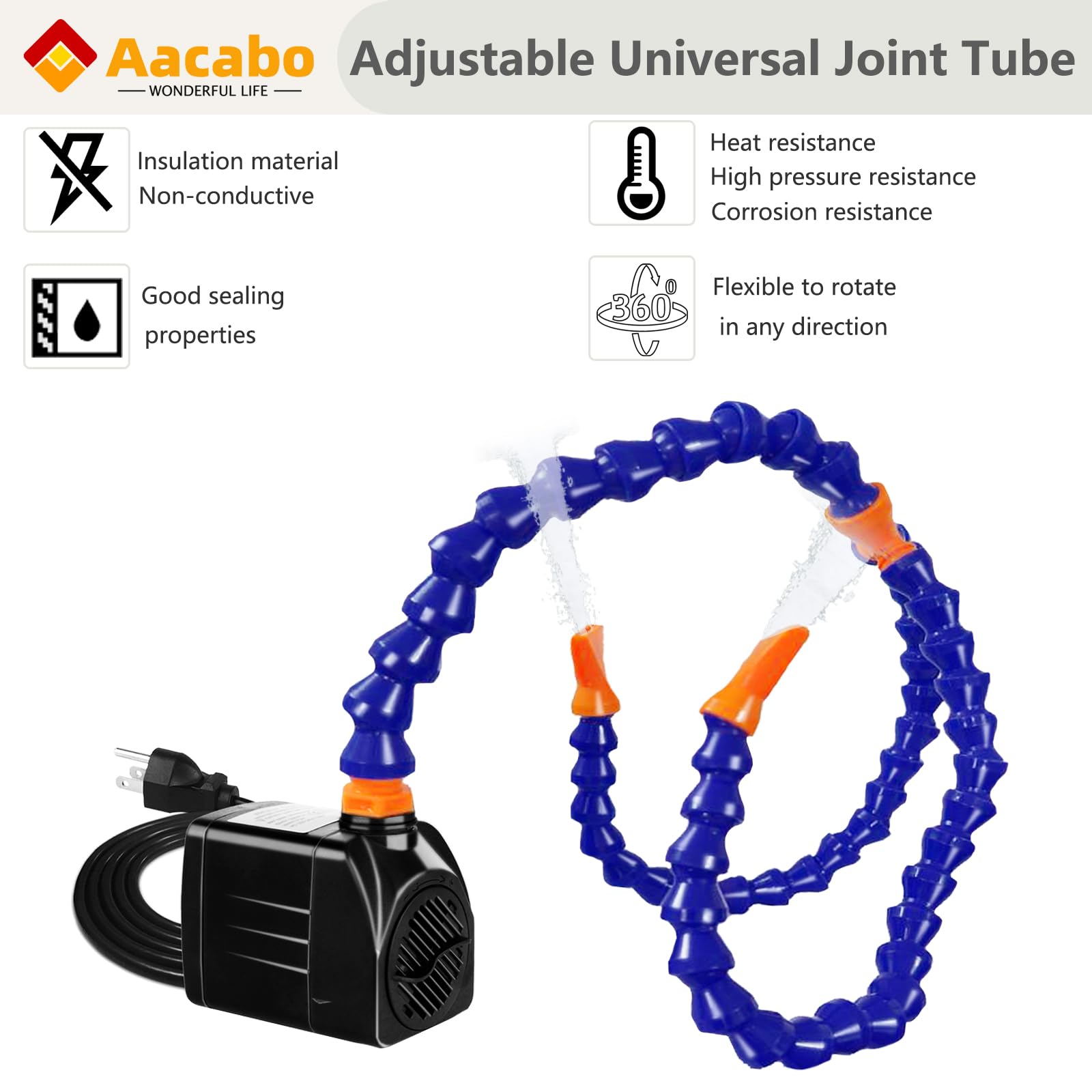 Aacabo compact pump hides neatly in the water table