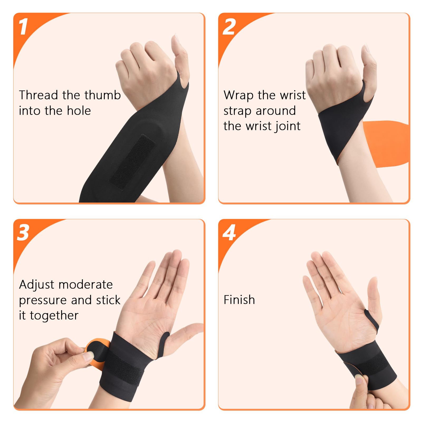 Aastin TFCC friendly wrap provides stabilizing pressure during typing driving or workouts.